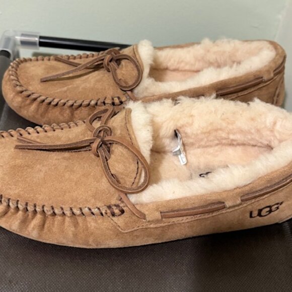 Ugg Women's Dakota Size 7, Chestnut - Picture 2 of 3